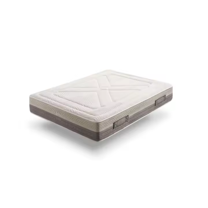 Colchón IKON SLEEP Ankara Visco Hybrid 30cm - Alta Gama, Soporte Perfecto y Descanso Extraordinario - 5 Zonas de Apoyo - Comodidad Nube - Platabanda Elegante y Transpirable - Reversible Invierno/Verano - 1