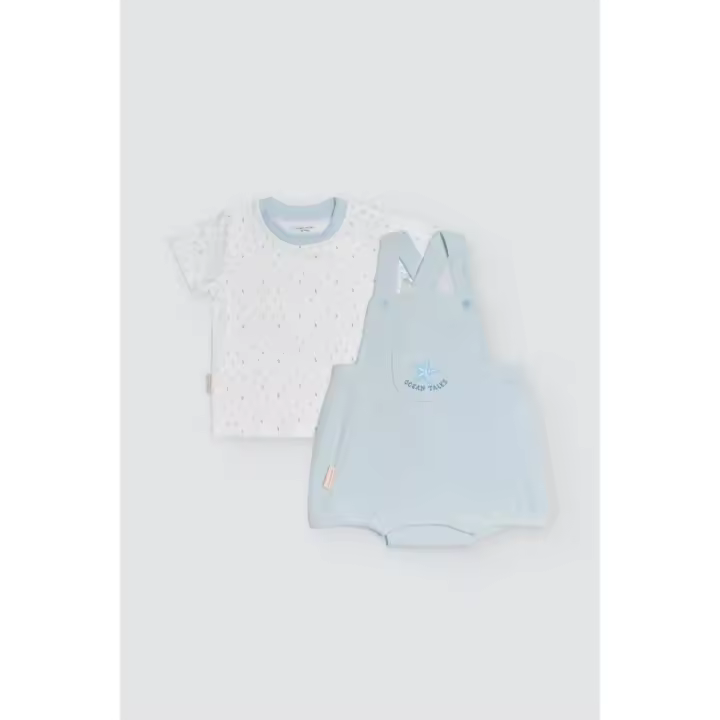 Conjunto para Bebé de Manga Corta 25567, Multicolor, 100% Algodón, Ysabel Mora - 1
