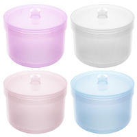 Caja De Almacenamiento Para Uñas Artísticas Y Herramientas De Manicura Caja De Desinfección Y Limpieza Para Bits De Taladro Accesorios Para Cortauñas - details 4