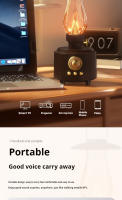 Lámpara De Aceite Retro Portátil Con Altavoz Bluetooth 2 En 1 Recargable Portátil Para Dormitorio Barra Externa Camping - details 14