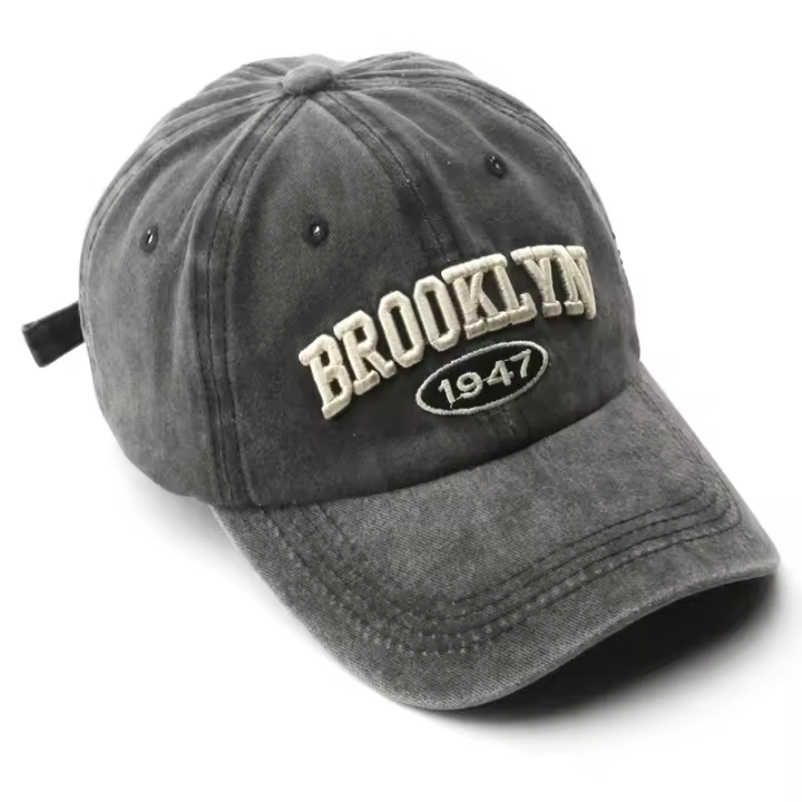 Nueva Gorra De Béisbol Con Bordado De Protección Solar Para Hombres Y Mujeres Estilo Coreano Hip Hop Personalidad Adecuada Para Exterior Tamaño Unisex Material Poliéster - 1