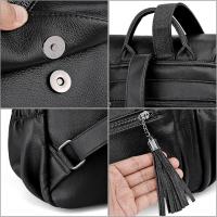 Mochila antirobo para Mujer, Piel sintética,para citas, excursiones, Actividades en interiores y Exteriores - details 1