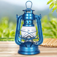 Lámpara De Petróleo Vintage Con Mango Lámpara De Huracán Para Camping Y Patio Hogar Material Metálico Tamaño 7.48x3.74x3.74 Pulgadas - details 1