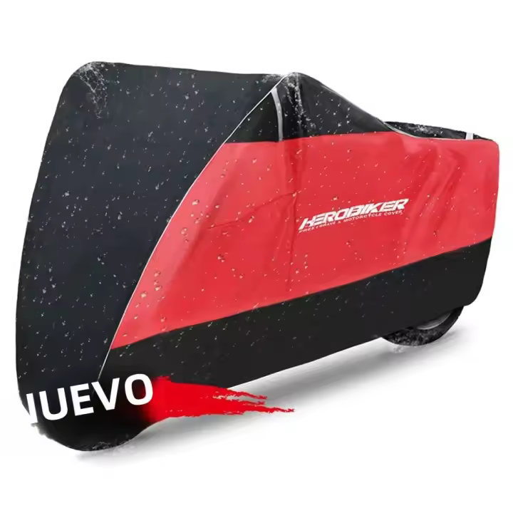 Cubierta Impermeable Para Motocicleta HEROBIKER Tamaño M-4XL Protección UV Y Antipolvo Para Todas Las Estaciones Adecuada Para Scooters Y Motocross Al Aire Libre Y Interior - 1