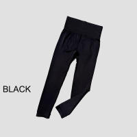 Pantalones De Yoga De Mujer De Cintura Alta Sin Costuras Talla Elástica Leggings Deportivos Para Gimnasio Y Correr En Color Sólido - details 28