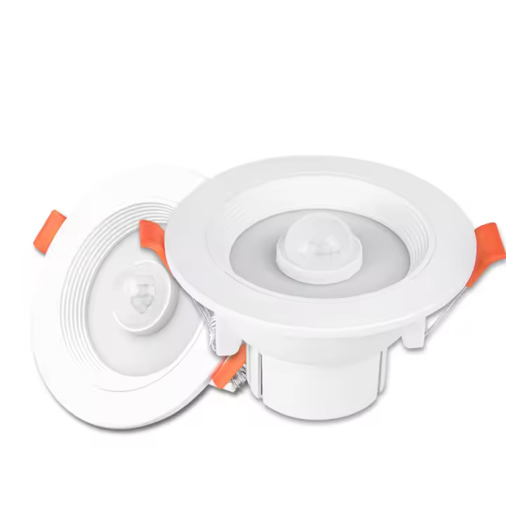 Spotlight LED Con Sensor De Movimiento PIR 5W-20W Para Entrada Pasillo Sala De Estar Escaleras Vínculo 85-265V Inducción Infrarroja Humana - 1
