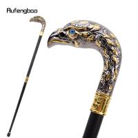 Bastón De Moda Con Cabeza De Águila Dorada Y Negra Elegante Y Decorativo Para Caballeros Cosplay 92cm Con Punta De Goma - details 3