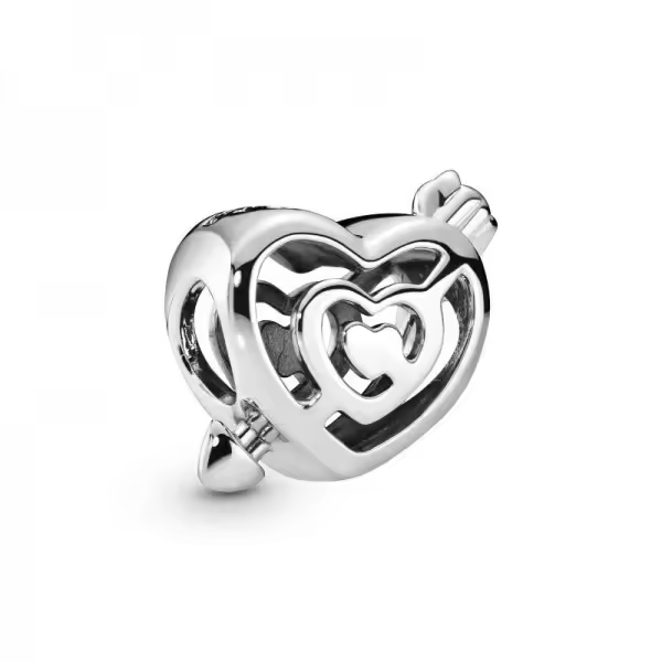 PANDORA Charm Plata Corazón Camino de Amor - Joyería Mujer - 1