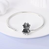 Pulsera De Plata 925 Para Mujer Con Cierre Original Y Cadena De Serpiente Adecuada Para Colgar Charm Brillo Zirconia Pulsera Clásica Para Fiestas - details 49