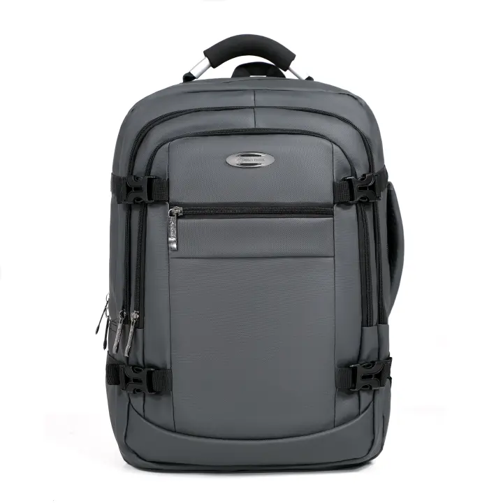 Mochila de montaña de gran capacidad duradera con múltiples compartimentos asas laterales y cierre de metal disponible en tres opciones de color ideal para excursiones y aventuras al aire libre - 1