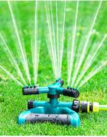Juego De 4 Aspersores Automáticos Verdes Rotación 360 Grados Riego De Jardín De Verduras Aspersor De Agua Para Riego - details 11