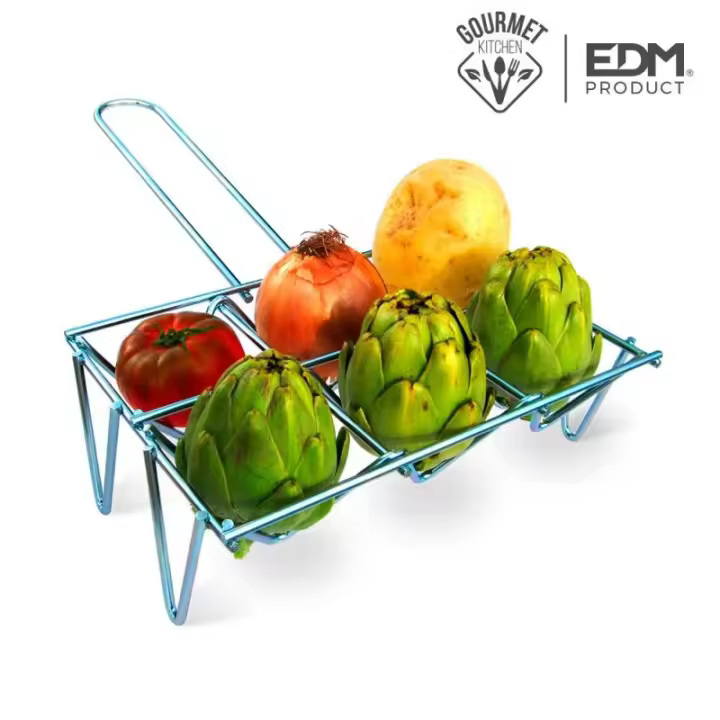 Edm Parrilla para Verduras 6 Unidades - Accesorios para Barbacoas - EDM 76833 - 1