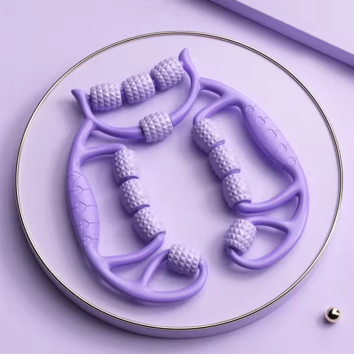 Masajeador De Muslos Redondos 12 Rondas Para Relajación Y Estiramiento De Músculos Articulación Para Delgadez De Piernas - 1