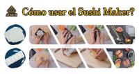 Aurum® Sushi Kit Deluxe, Vajillas Completas Kit Sushi, Arrocera Japonesa, Alga Nori, Arroz Sushi, Vinagre de Arroz, Esterilla Sushi, Regalos para la Casa, Vajilla Completa, Comida Japonesa Utensilios - details 2