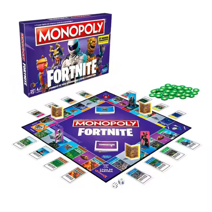 Hasbro Juego De Mesa Monopoly Fortnite Portugués - 1