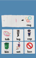 Juego De Palabras En Madera Para Niños Y Niñas Juguete Educativo De Aprender Letras Y Lectura Con 24 Tarjetas Para Edad Preescolar - details 6