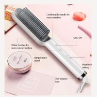 Cepillo Alisador de Pelo: Tu Compañero de Estilo Profesional con Tecnología Avanzada y 3 Intensidades Regulables hasta 200º. Desenreda, Alisa y Elimina el Frizz para un Cabello Radiante. Calefacción PTC, Anti-quemaduras, Apagado Automático y Protección de - details 2
