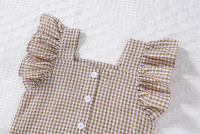 Conjunto De Verano Para Niños Y Niñas Con Chaleco Sin Mangas Camisa Y Shorts Estilo Casual Y Moda Material De Algodón Unisex - details 11