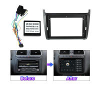 Marco De Radio Para Coche MEKEDE 9 Pulgadas Para VW Volkswagen Polo 5 Golf Passat Estilo Sedán Panel De Estéreo Instalación Accesorio Para Tablero - details 3