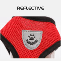 Correa De Ajuste Para Gatos Y Perros Pequeños Conjunto De Arnes Respirable Para Caminar Al Aire Libre Vestido Para Bulldog Francés Chihuahua Pug Con Reflectores Todas Las Estaciones - details 4