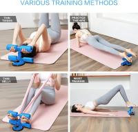 Zirizon-Portátil Sit-Up Accesorio para Abdominales De Fitness con Ventosa Soporte De Posición Ajustable Dispositivo Musculación Muscular Equipo De Gimnasio De Interior Adultos - details 1