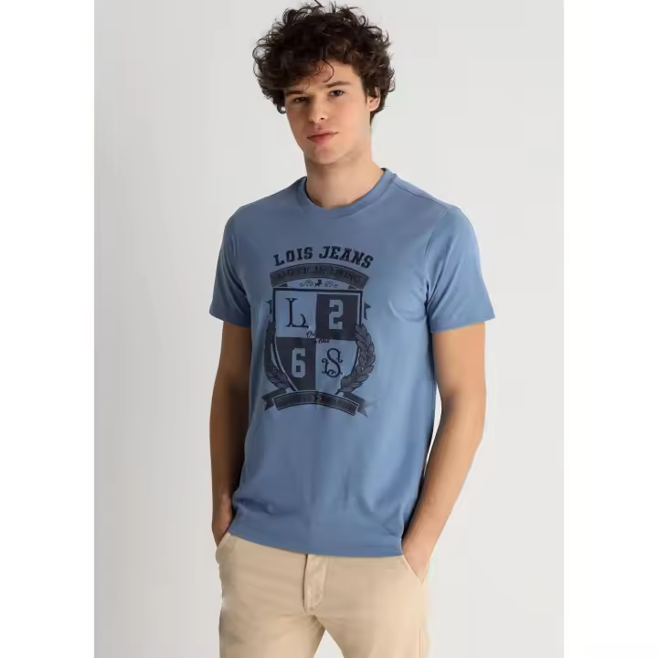 Camiseta Bordado Combinado Lois - 1