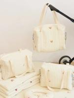 Bolsa De Diaper Con Cremallera Y Bordado Estilo Mummy Para Silla De Paseo Y Bolsa De Bebé Material Principal Diverso Tamaño Único - details 0
