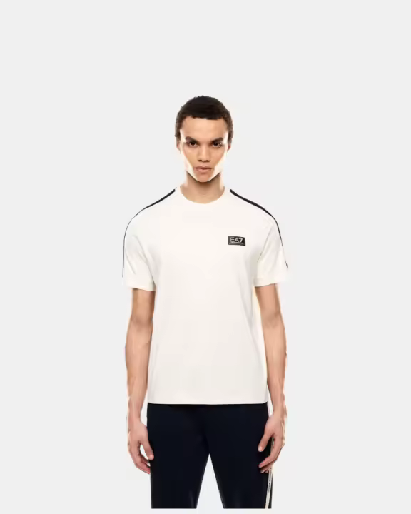 EA7 7M000956 AF10375 Camisetas Manga corta Hombre Blanco - 1