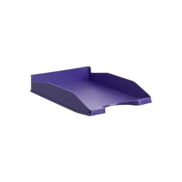 Archivo 2000 - ARCHIVO 2000 BANDEJA ARCHIVO 2000 APILABLE EN 3 POSICIONES FONDO LISO FORMATO DIN A4 Y FOLIO 345X255X60 MM MALVA 742 ML - 1