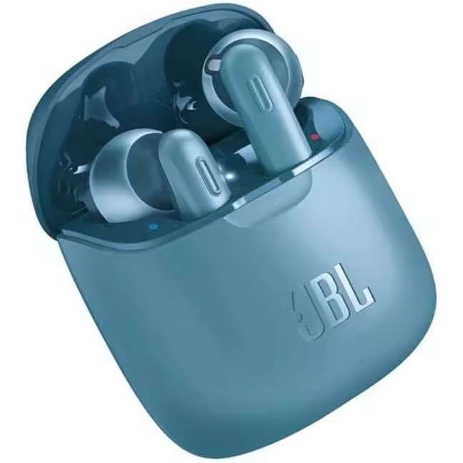 Tune 220 - Auriculares inalámbricos con Bluetooth y JBL Pure Bass Sound, 20 h de música continua y estuche de carga inteligente, negro - 1
