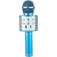 Micrófono Inalámbrico Karaoke Bluetooth 858 grabación Canción, + ALTAVOZ bluetooth , modo eco, azul , ENVIO 24H , NUEVO - details 0