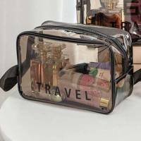 Estuche De Maquillaje Transparente PVC Organizador De Cosméticos Portátil Multipropósito Para Viajes Estuche De Entrenamiento Para Brochas De Maquillaje - details 9