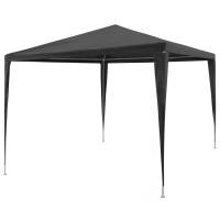 vidaXL Carpa de Jardín Techo Pirámide Acero Tela 3x3 m Tienda de Fiesta Color Blanco,  Azul,  Antracita y mas - details 2