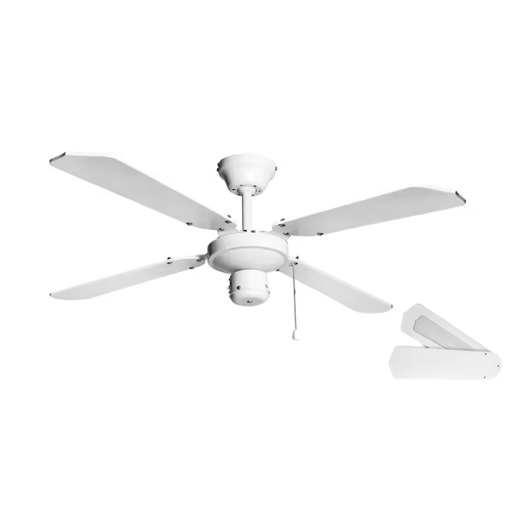 Orbegozo CF 03105 B - Ventilador de techo , 4 palas reversibles, 3 velocidades reversibles - 1