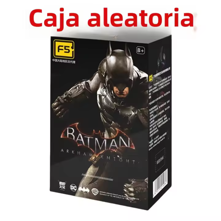 Figura De Acción DC Justice League Splicing 11cm Edición Limitada Dorada Batman Arkham Knight Deathstroke Red Hood Para Niños Y Coleccionistas - 1