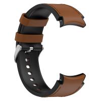 Correa De Reloj Samsung Galaxy Watch 7 6 5 4 pro Classic 47 43mm 46mm 40mm 44mm De Silicona Y Cuero Reemplazo De Pulsera Unisex - details 25