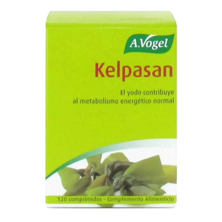 A.Vogel Kelpasan 120 Comp. - Preparado a Base de Alga Kelp - Fuente Natural de Yodo - 1