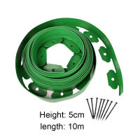 Kit De Aro De Jardín Flexible 5m/10m Con 15/30 Clavos Instalación Sencilla Sin Excavación Para Línea De Jardín Valla De Jardín - details 10