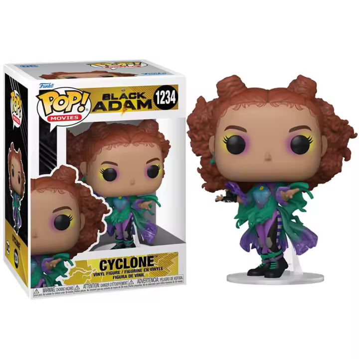 FUNKO POP! BLACK ADAM - CYCLONE, 64191, Nº 1234, TIENDA CON LICENCIA OFICIAL - 1