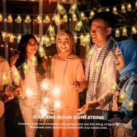 Lámpara De LED Para Ramadan 1pc Transparente Con Botella De Aceite Decoración De Fiesta De Eid Al-Fitr En Exteriores Y Hogar Luz De Cadena Para Celebraciones Islámicas - details 5