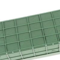 Bloque De Esponja Húmeda Para Flores DIY 1Pc Bloque De Poliestireno Verde Para Arreglos Florales Frescos Mud Para Floristería - details 5