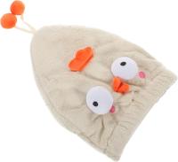 Gorro Secador De Melo Cartoon para Mujeres y Niños Toalla Absorbente De Microfibra Gorro De Ducha Suave y ligero para Secado y Viajes - details 0