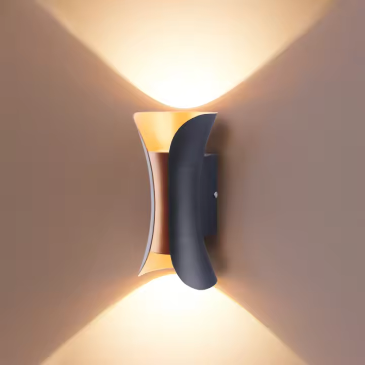 Lámpara De Pared LED 10W COB Impermeable IP65 Luz Exterior Iluminación Dual Decorativa Para Pasillo Jardín Y Habitaciones - 1