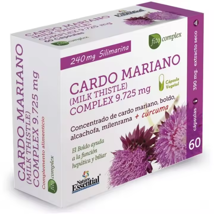 NATURE ESSENTIAL CARDO MARIANO 60 CAPSULAS - 1