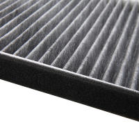 Filtro De Aire Para Coche De Tela No Tejida Activada Carbono 87139-33010 218x215x16mm Compatible Con Toyota Lexus RX330 GX470 ES330 Parte De Desgaste - details 4