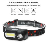 Linterna Frontal LED Mini Portátil XPE+COB Recargable USB Con Batería 18650 Para Camping Pesca Al Aire Libre Luz De Mano - details 0