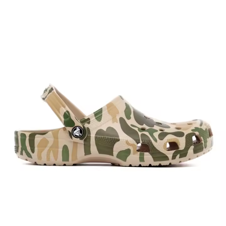 Sandalias Crocs Classic Printed Camo Clog - Diseño Estacional - 1