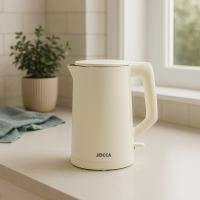 Hervidor Eléctrico Retro Jocca 1,7L acero inoxidable 304, con controlador de temperatura STRIX, tapa de seguridad, diseño vintage, 1500W de potencia, hervidor rápido y eficiente, ideal para infusiones y cocina diaria. - details 0