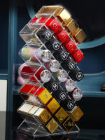 Organizador De Labiales En Acrílico Forma De Pez Con 12/16/28 Slots Estuche De Exhibición Y Almacenamiento Para Maquillaje Y Cosméticos - details 3