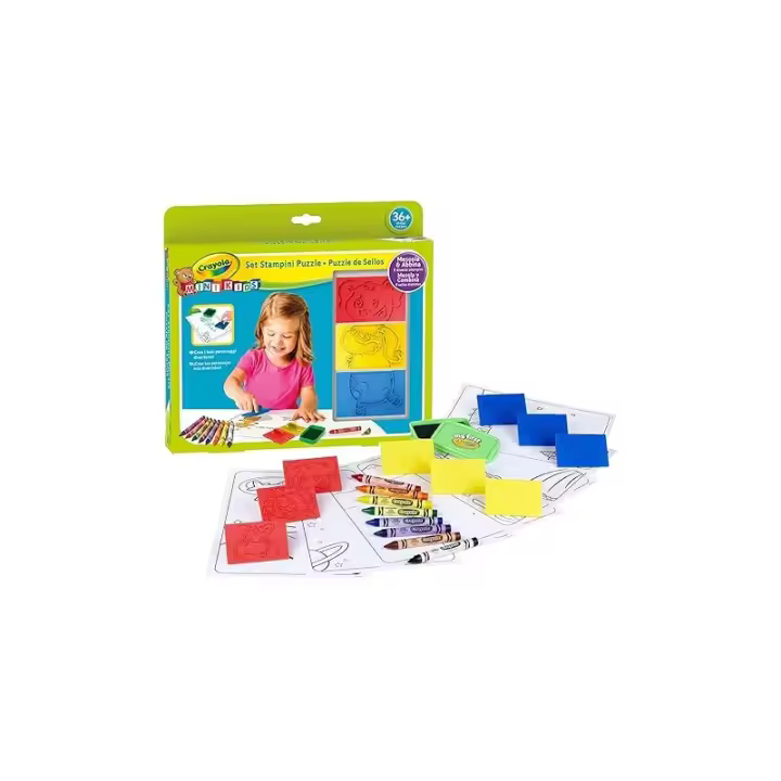 CRAYOLA Mini Kids Puzzle de Sellos - 1